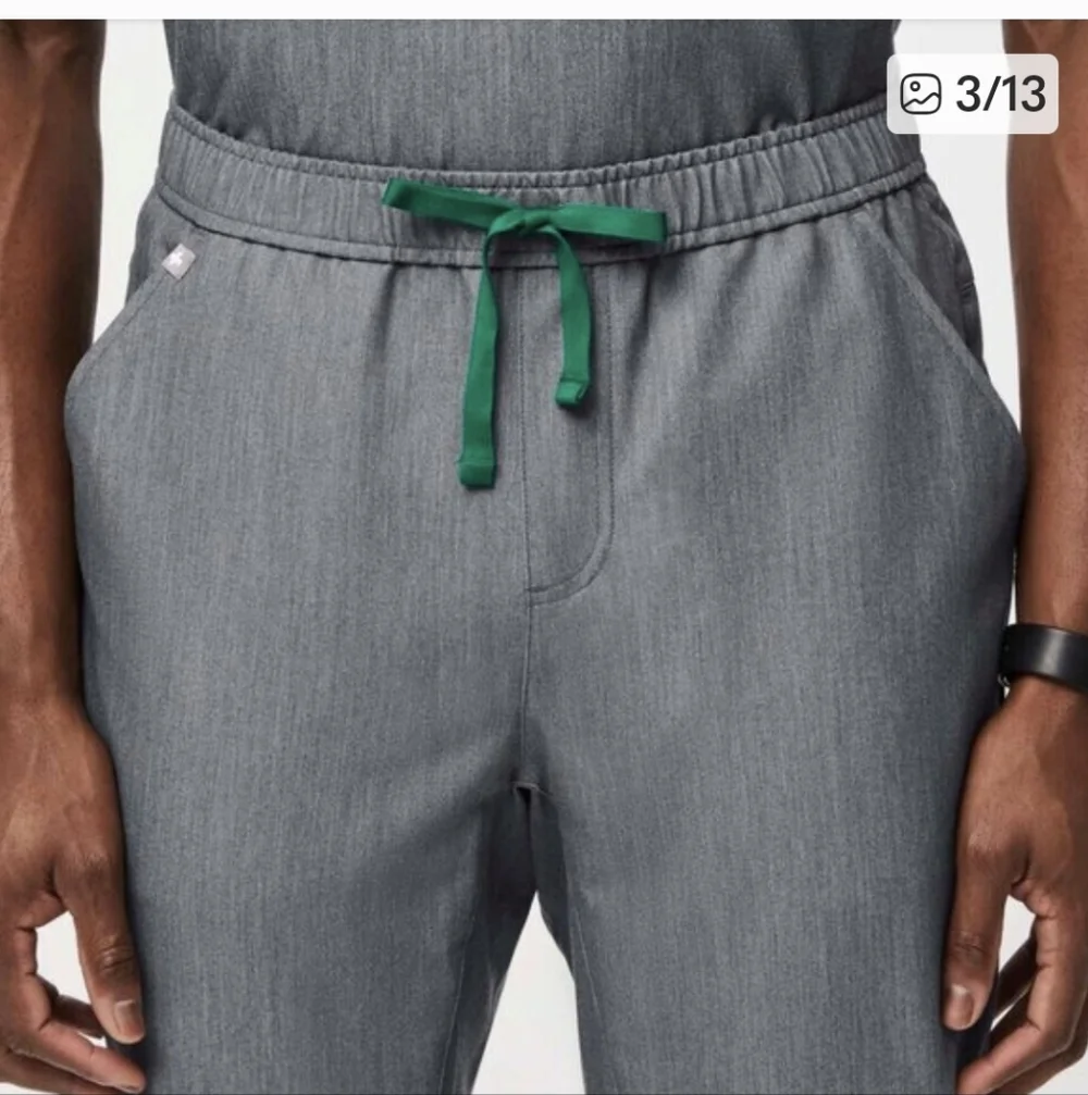 Figs Set of Two Graphite Tansen Jogger Scrubs Size XXL